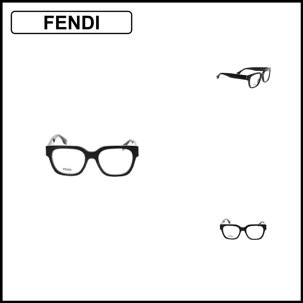 ☆FENDI☆アイウェア スクエア フレーム メガネ☆SALE中