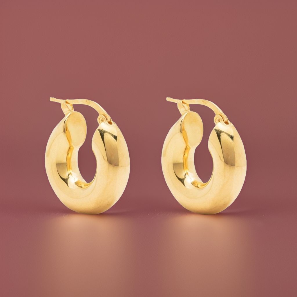 【Jil Sander】スカルプチャルフープピアス 【送料関税込み】