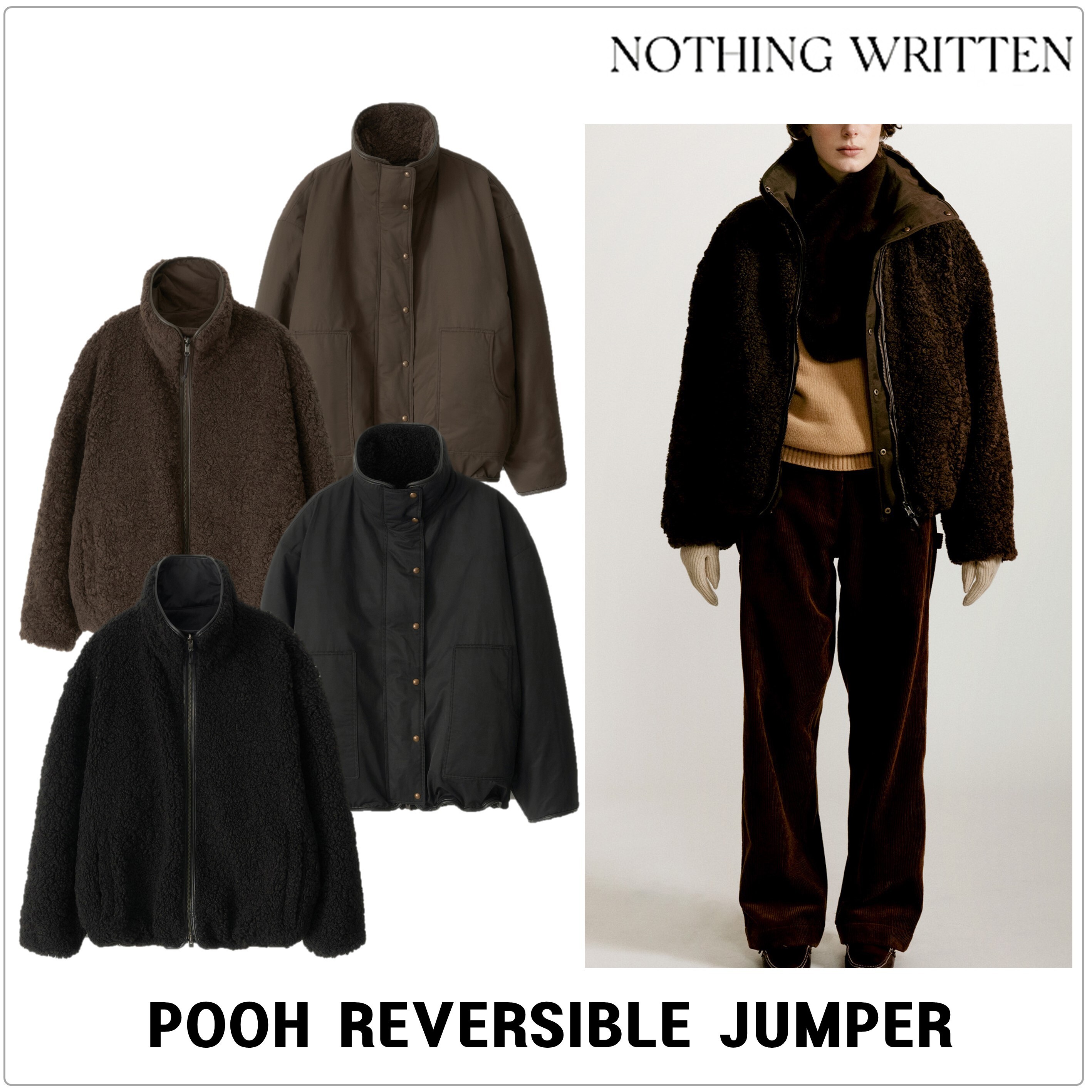 [NOTHING WRITTEN]SIMON COTTON FIELD ジャケット★新作・24AW★