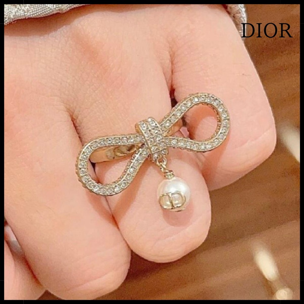 【輝きを放つ♡】Dior ディオール Le Noeud de Dior リング
