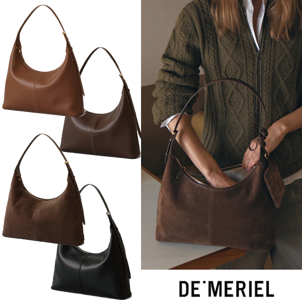 無料配送 ◆ DE MERIEL ◆ Veneta Hobo Bag Medium