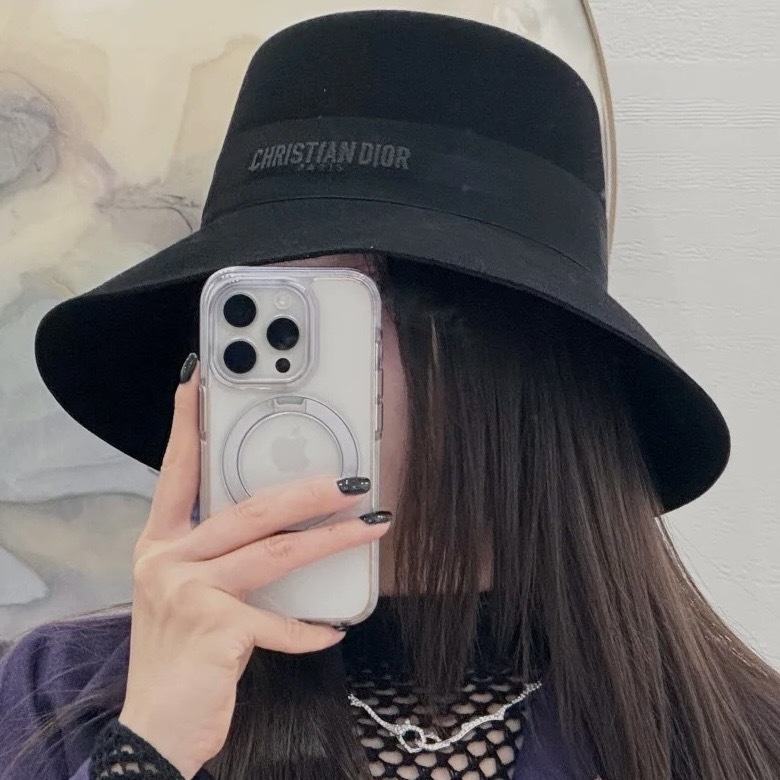 【オシャレ★】Dior D-Bobby ワイドブリム ハット お洒落♪】Dior ディオール D-Bobby ワイドブリム ハット