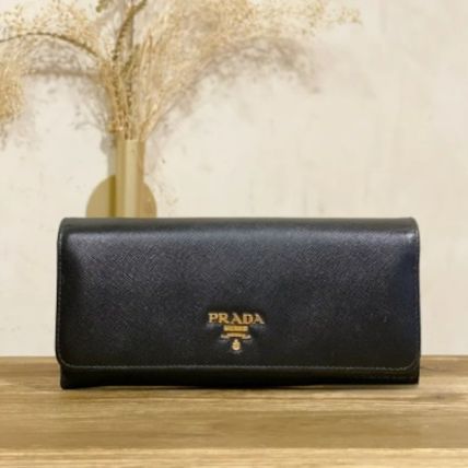 値下げ】プラダ ブラック 長財布