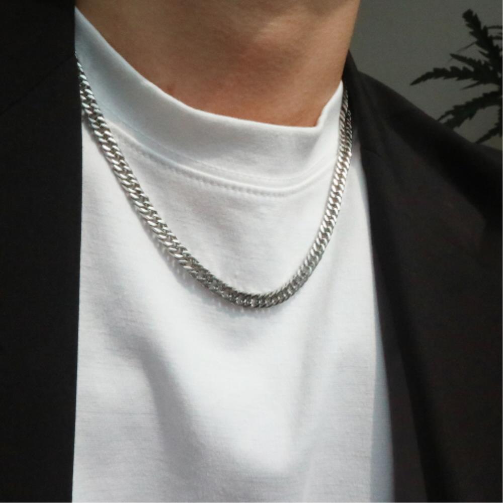 ネックレス・チョーカー BASSCLEF Men's Necklace Chain Surgical Steel CLEF MIX SET