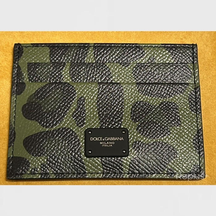 Dolce&Gabbana】ロゴプレート カードホルダー 名刺入れ 4色
