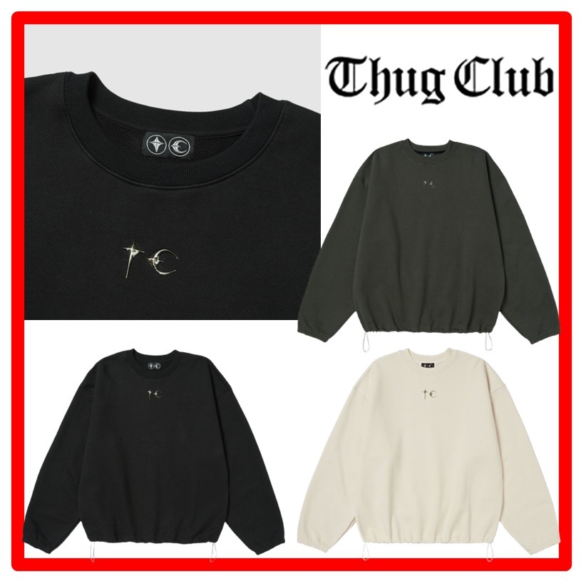 ★人気★【THUG CLUB】★Color Emblem Sweatshirt★スウェッ.ト