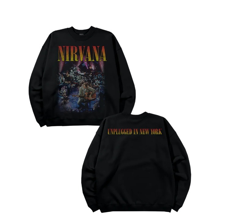 オフィシャル★NIRVANA ニルヴァーナ スウェット 海外限定