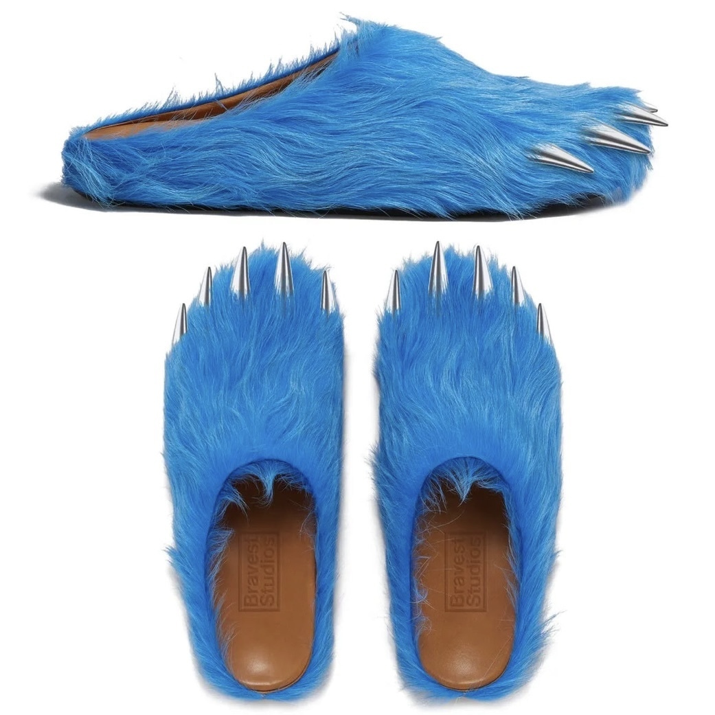 国内で当店のみ Bravest Studios - BLUE BEAR CLAW MULES