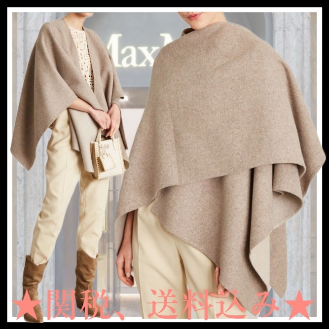 DT★Max Mara★serra アルパカウールケープ