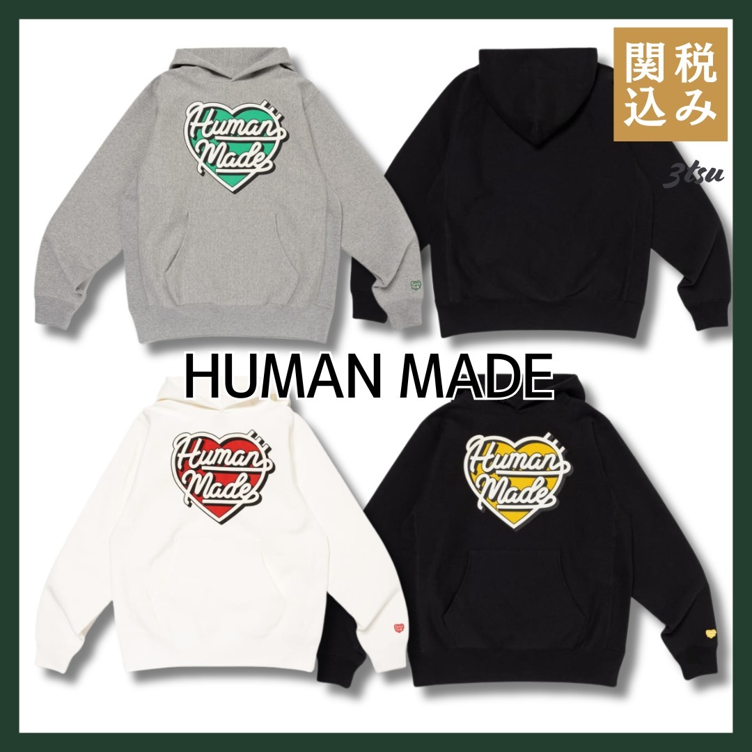 HUMAN MADE★Heavyweight Hoodie パーカー 3色