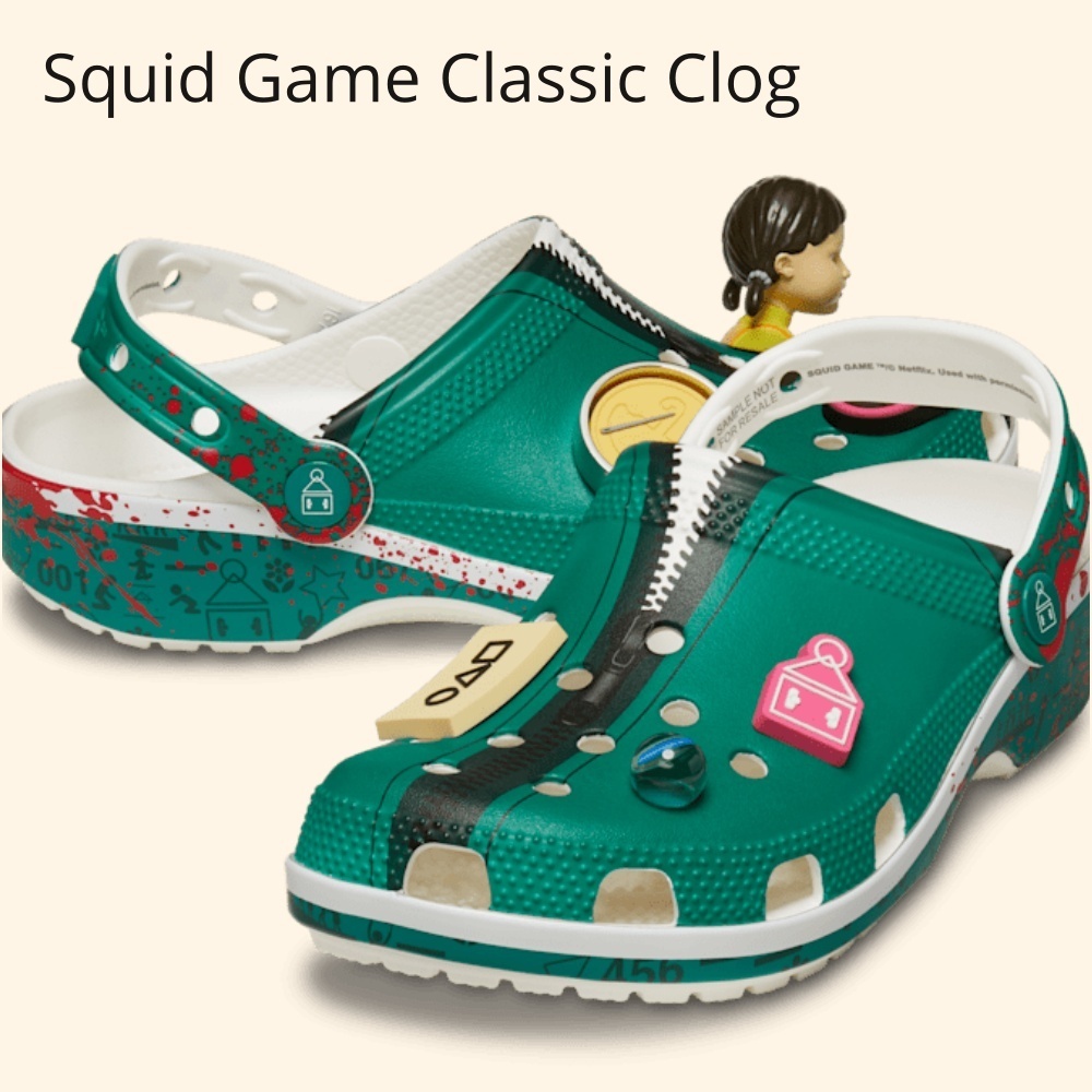 【CROCS】スクイッドゲーム クラシック クロッグ★急いで