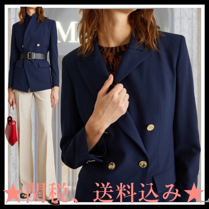 DT★Max Mara★NOTION ダブルブレストブレザー