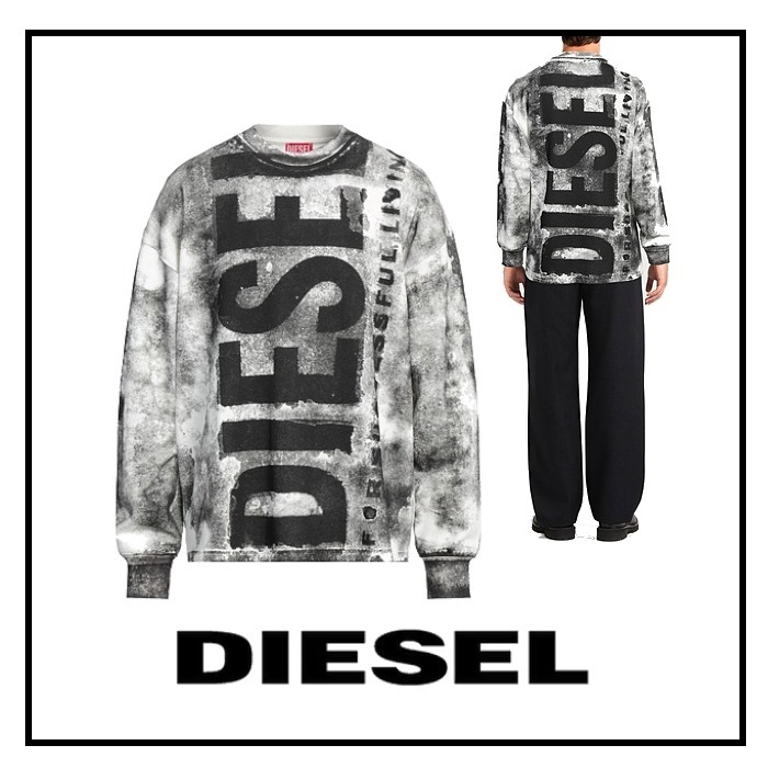 DIESEL ロゴ スウェットトレーナー