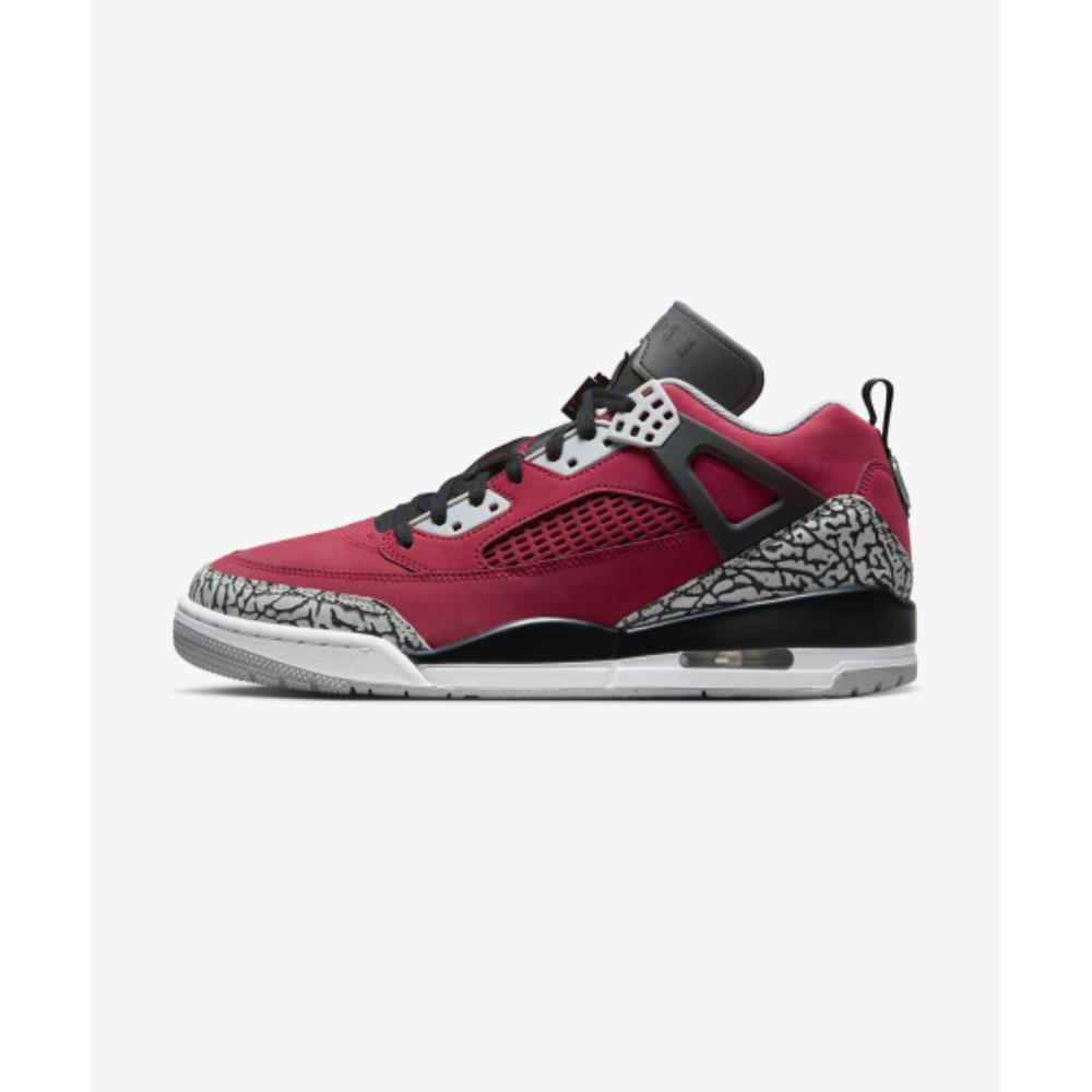 ★NIKE★ Jordan Spizike Low M Gym Red Wolf Gray Cool Gray Bl