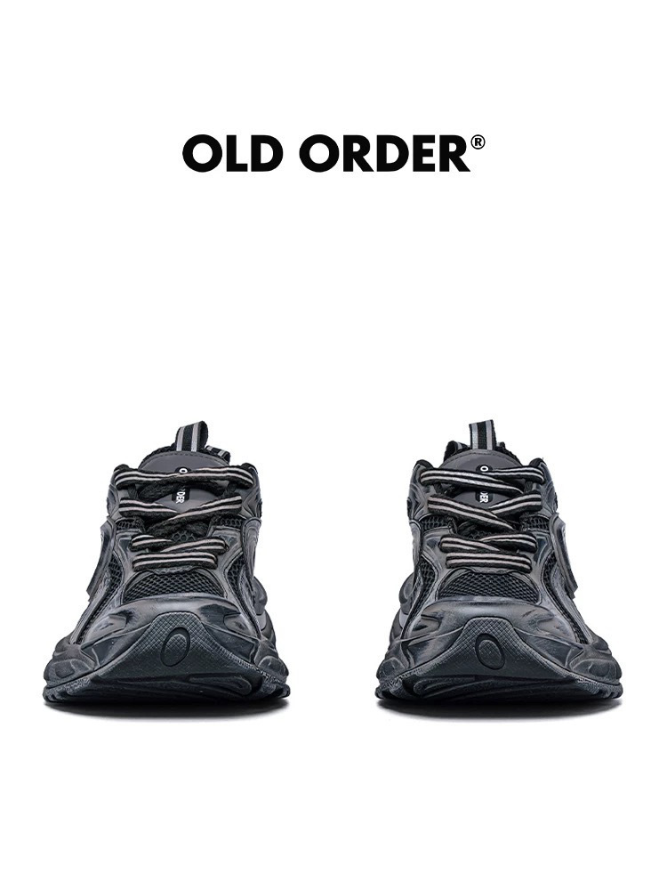 ★人気★ OLD ORDER ダーテブラック スニーカー 日本未入荷 即日発送可能 OLD ORDER オールドオーダー ダーティーブラック