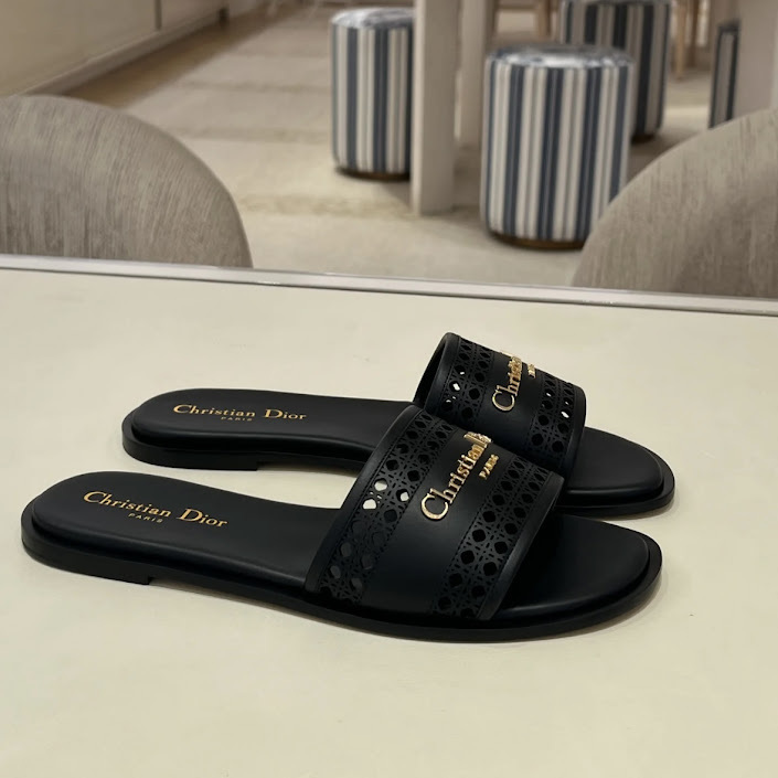 【快適な履き心地◎】Dior D-Lane スライド サンダル ミュール 快適な履き心地◎】Dior D-Lane スライド サンダル ミュール