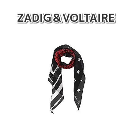ファッションの ZADIG & VOLTAIRE(ザディグ エ ヴォルテール) マフラー 小物
