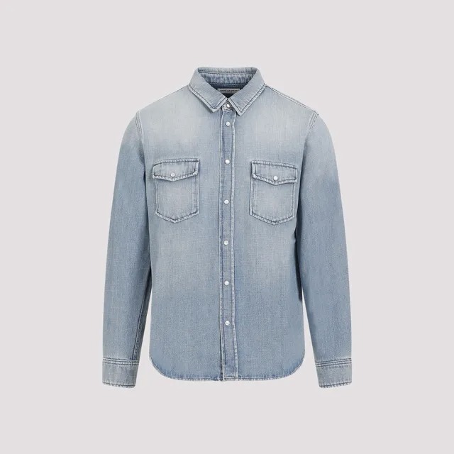 サンローラン Saint Laurent Oversize Pointy Pockets Shirt