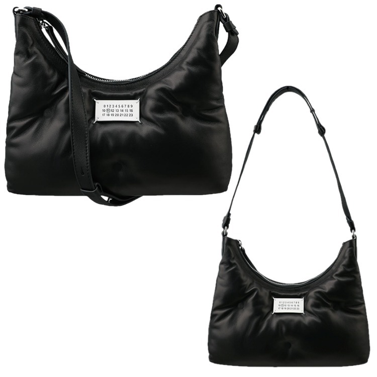 Maison Margiela☆グラムスラム スモール ホーボーバッグ BLACK