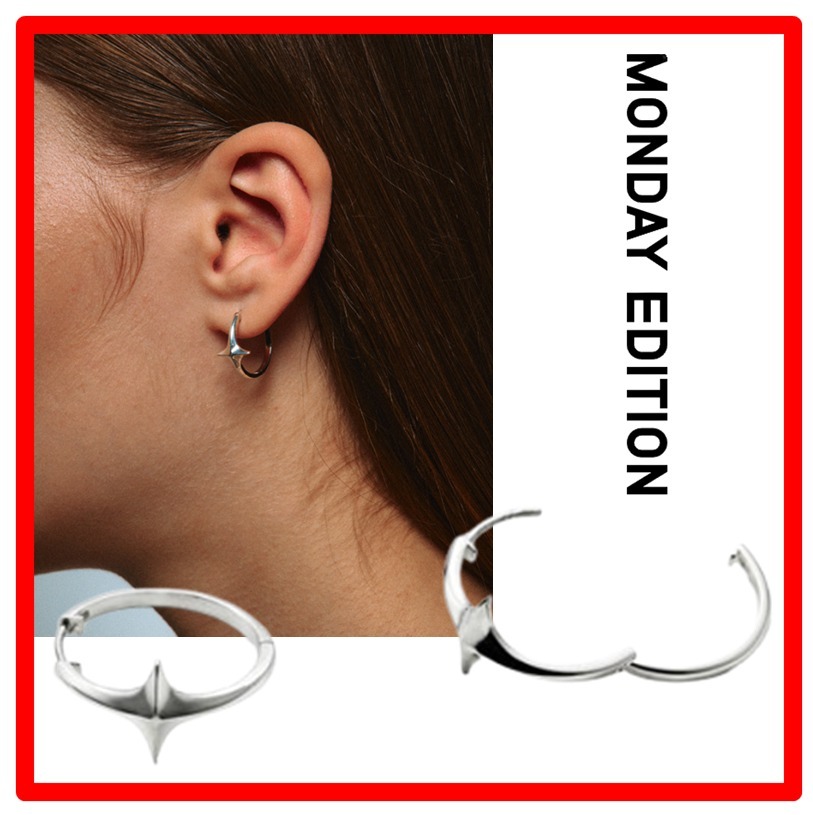 ☆人気☆【MONDAY EDITION】☆Star Orbit Earrings☆ピア.ス☆