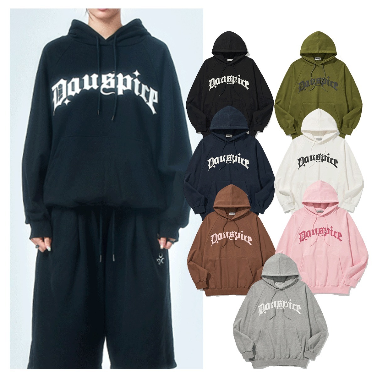 パーカー・フーディ DAUSPICE Logo Hoodie 4MM077