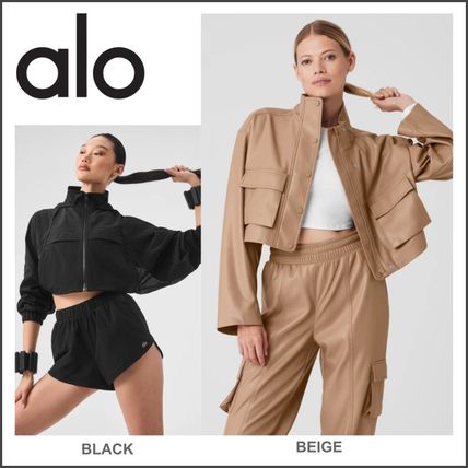 関税送料込【ALO Yoga】ジャケット プルオーバー ロゴ GR/BK/NV 関税送料込【ALO Yoga】ジャケット プルオーバー ロゴ BK/WH