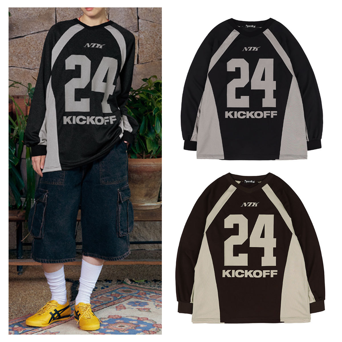 Tシャツ・カットソー NASTYKICK Numbering Jersey Longsleeve 4FT1891