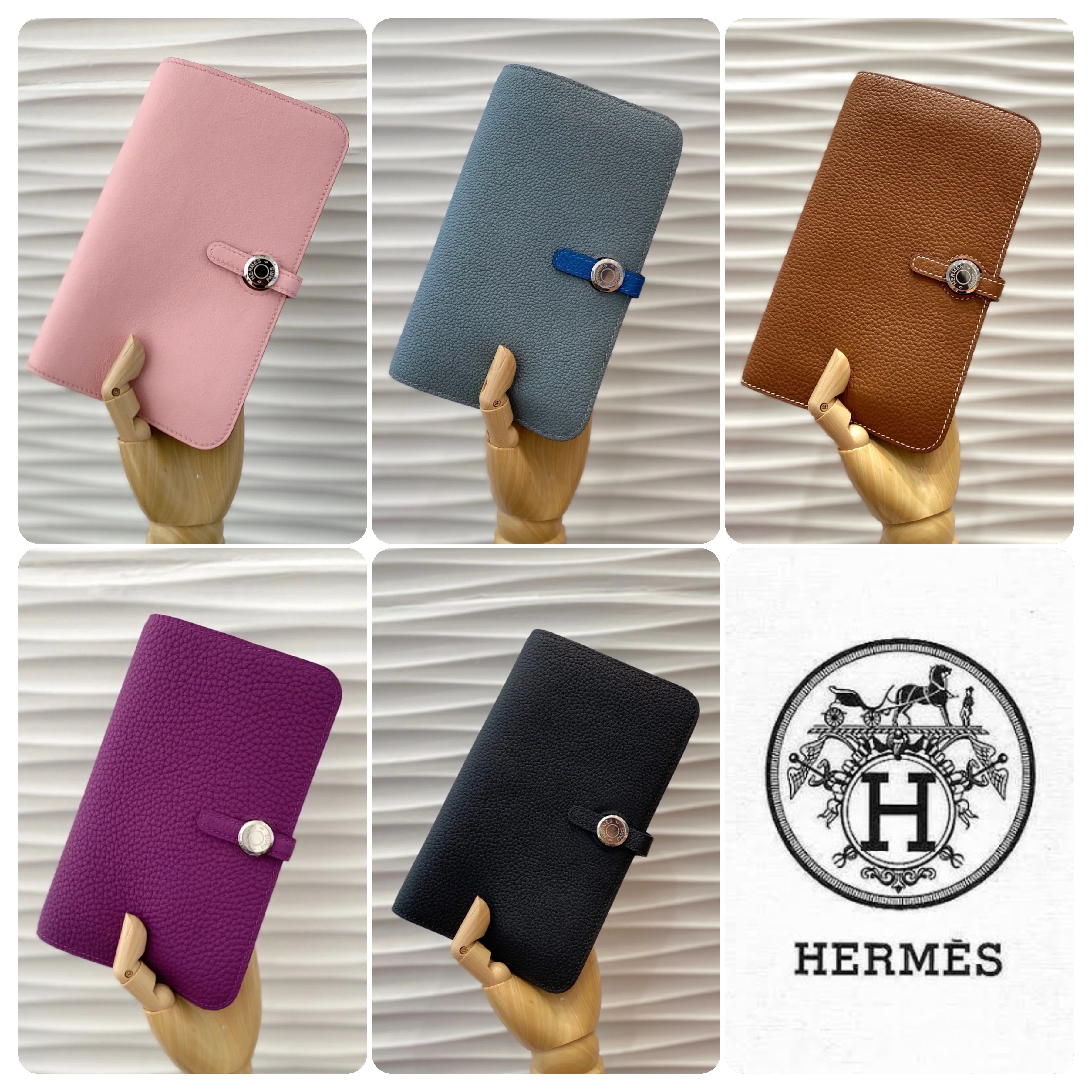たっぷり入るお財布】HERMES ドゴン デュオ Dogon