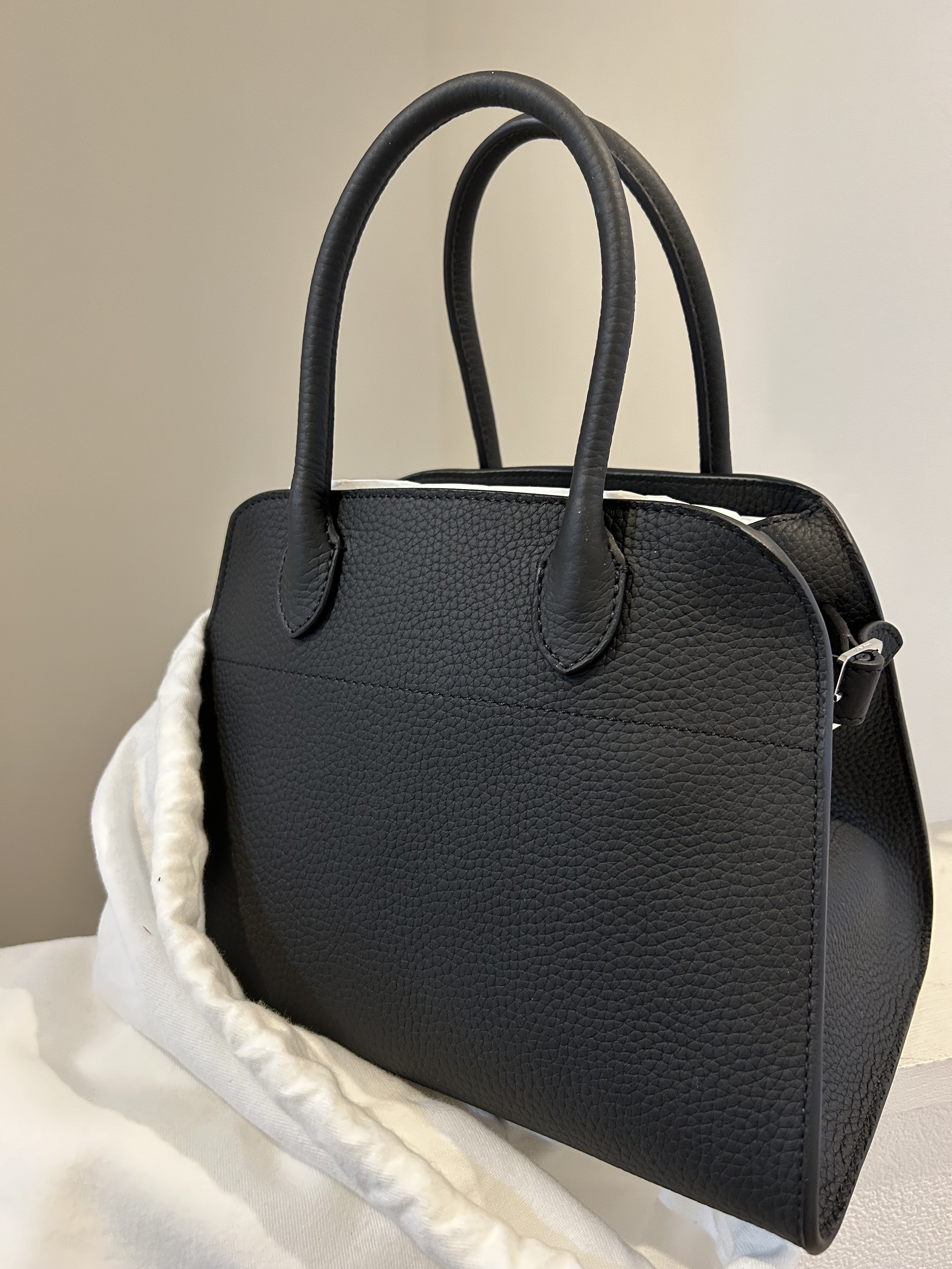 《1点限り》レア THE ROW Soft Margaux 10 バッグ black