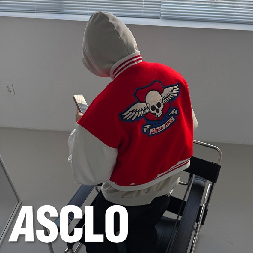 アウターその他 3 TAP Rock Embroidery Stadium Jumper (2color)