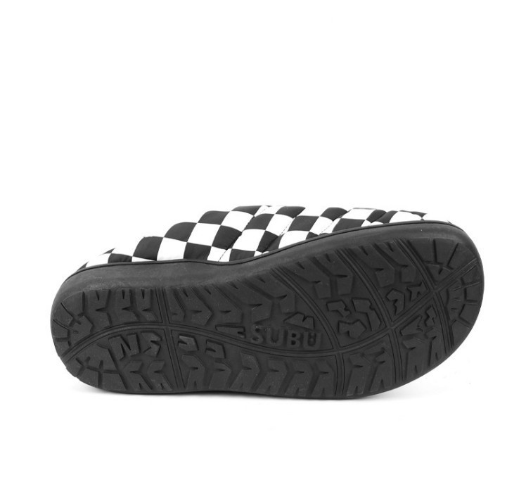 [SUBU] Unisex Down Sandal (Dots , Checker) ★ジェニー着用 SUBU] Unisex Down Sandal (Dots , Checker) ☆ジェニー着用