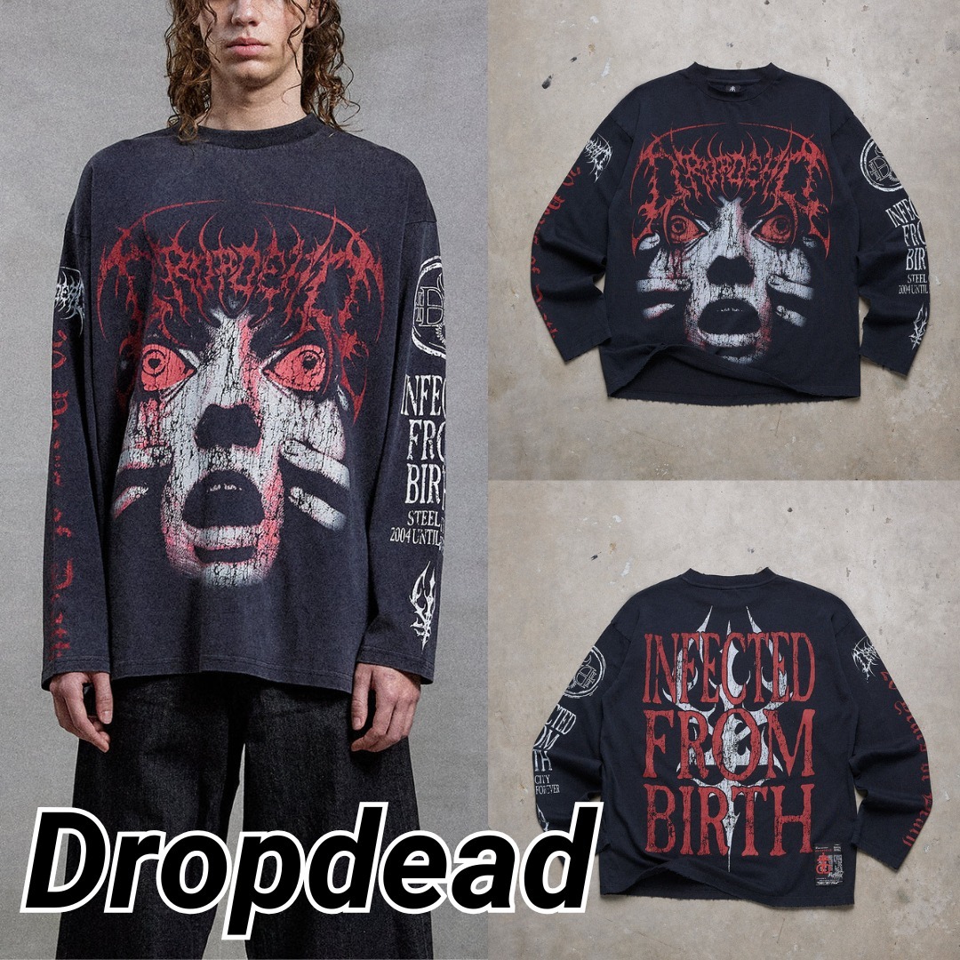 ◆Dropdead◆20th Birthday '24 ブラックロングスリーブ 送料込