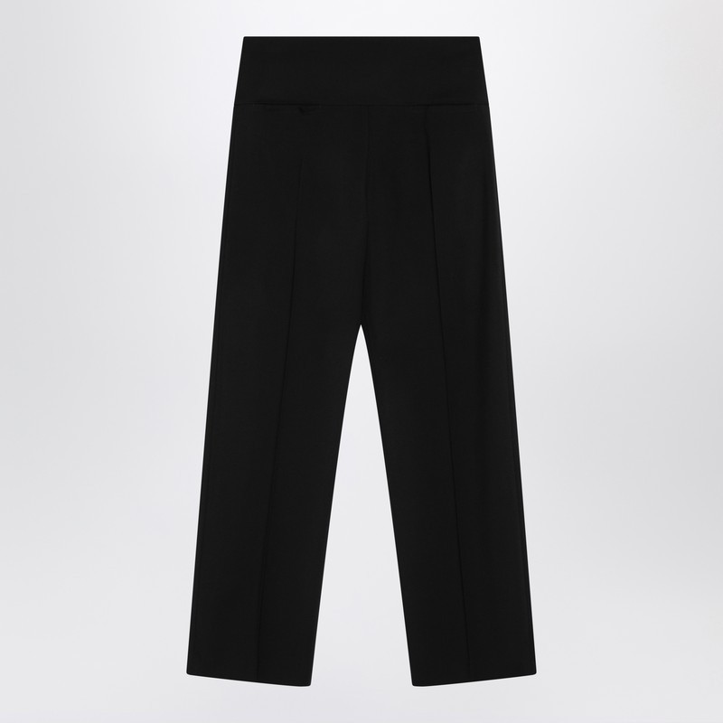 ボトムスその他 Alaia Black virgin wool trousers
