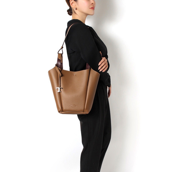 TOD'S T タイムレス ミニサイズ バッグ XBWAPAFL100QRI9P13 TOD'S トッズ TOD'S 2WAYバッグ レザーバッグ ミニ MINIサイズ T