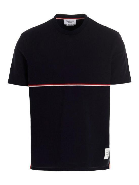 Tシャツ・カットソー THOM BROWNE Men T Shirts MJS221AJ0058415 Blue