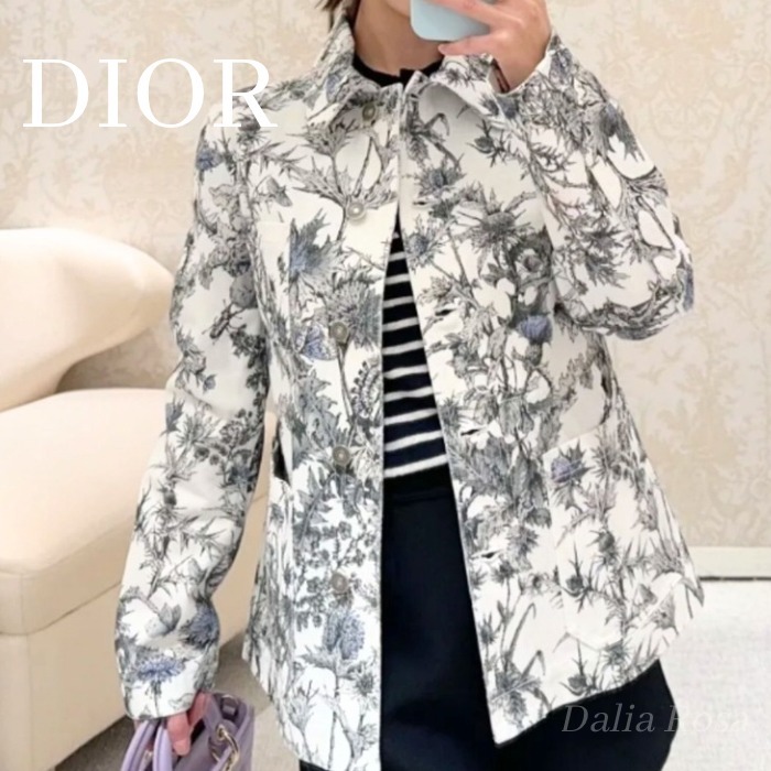 大人の雰囲気♡フラワー【DIOR】ジャケット