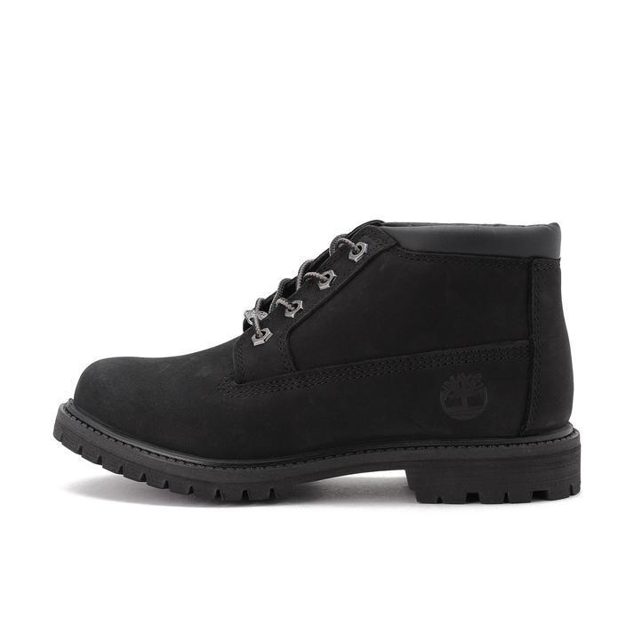 【Timberland】W'S NELLIE CHUKKA DOUBLE BLACK NUBUCK 国内発送