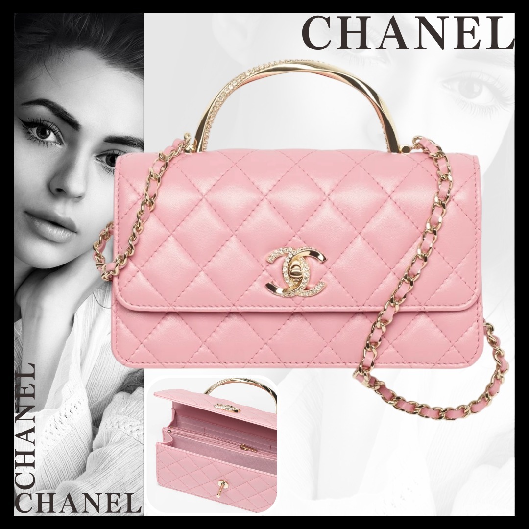 24K【ハイクラスバッグ】◆CHANEL◆チェーンクラッチバッグ