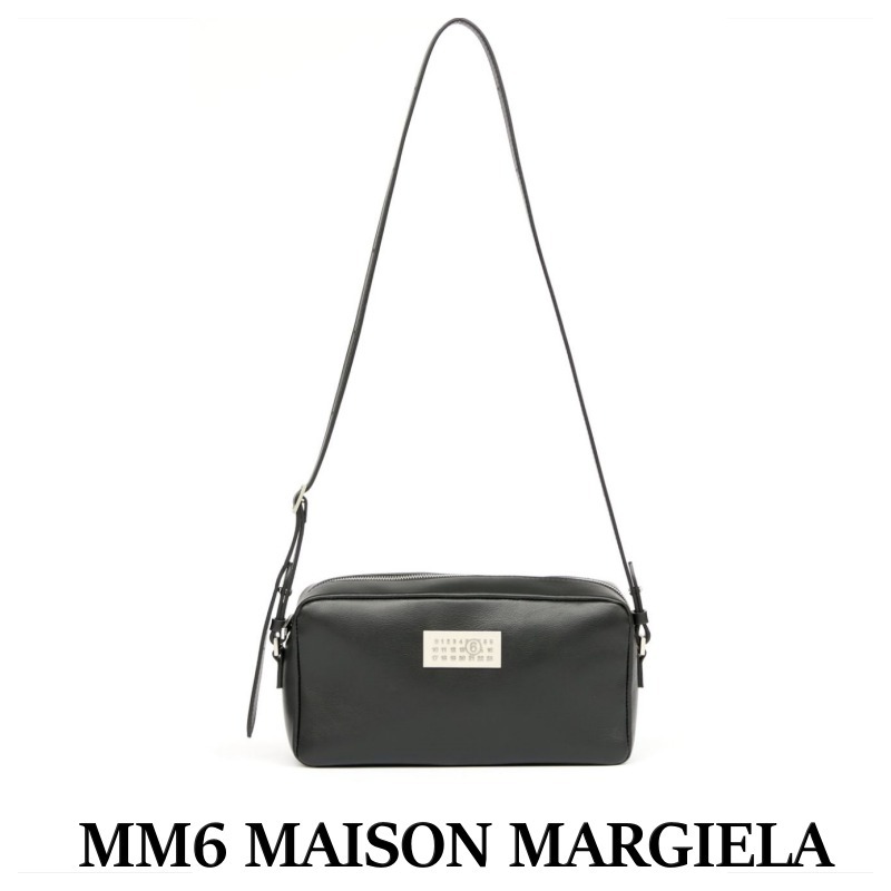 MM6 MAISON MARGIELA ロゴプレート クロスボディバッグ