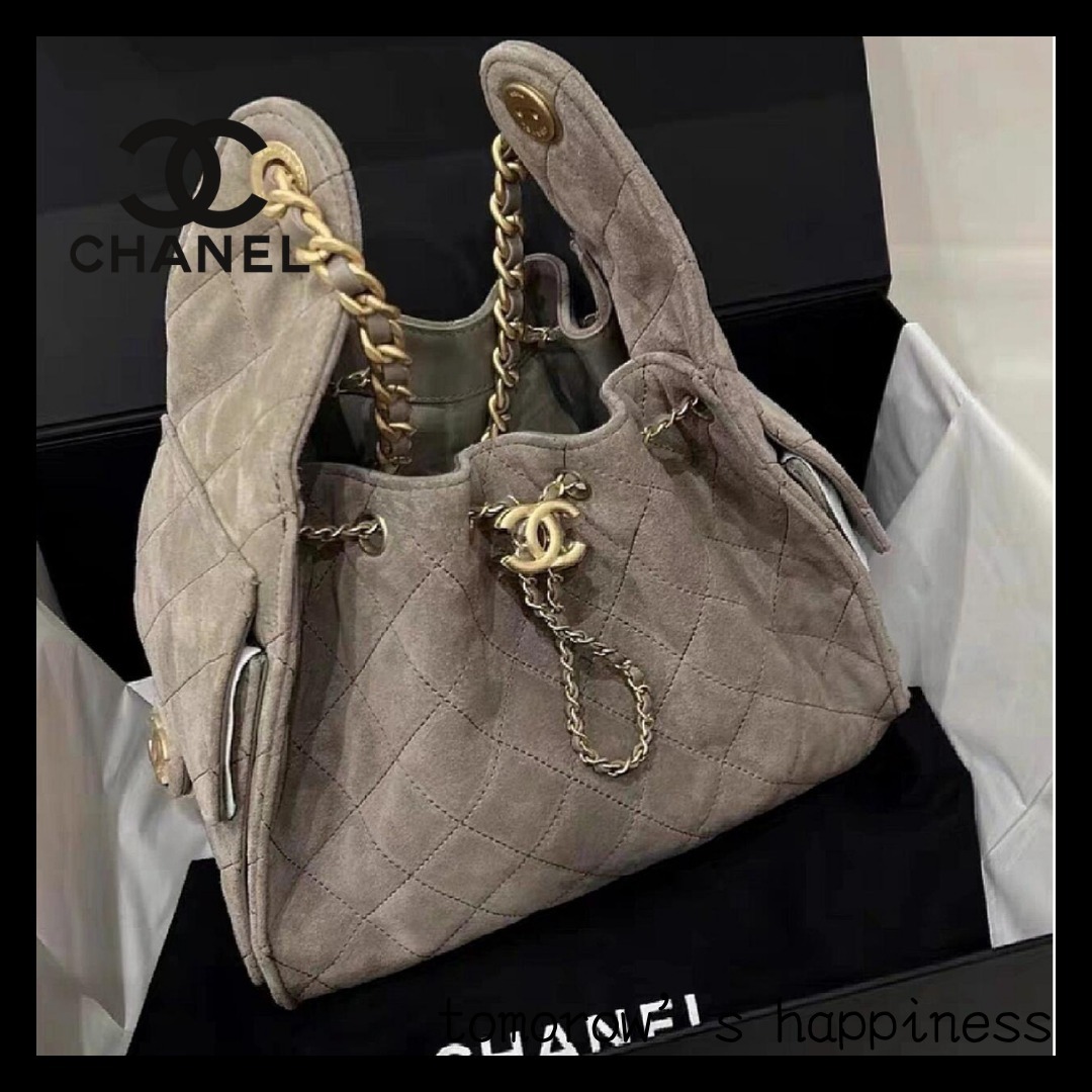 【リボン型のシルエットが可愛い♡】CHANEL トートバッグ org.jpg