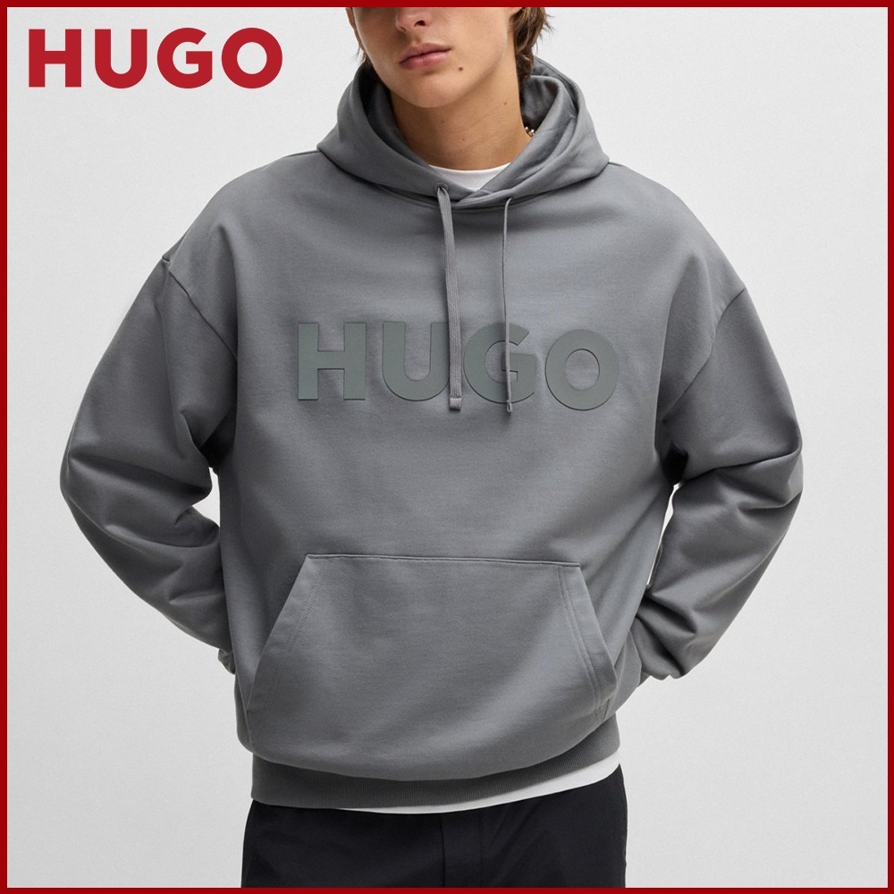 HUGO オーバーサイズフィットフーディ