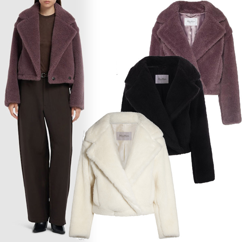 関送込★MAX MARA★テディ クロップド ジャケット