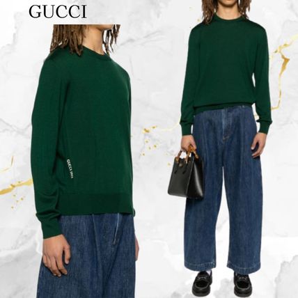 グリーン（緑）系 GUCCI(グッチ) ニット・セーター(レディース