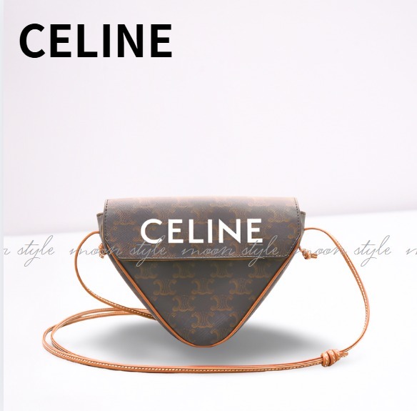 CELINE☆セリーヌ トライアングルバッグ ショルダー Aランク