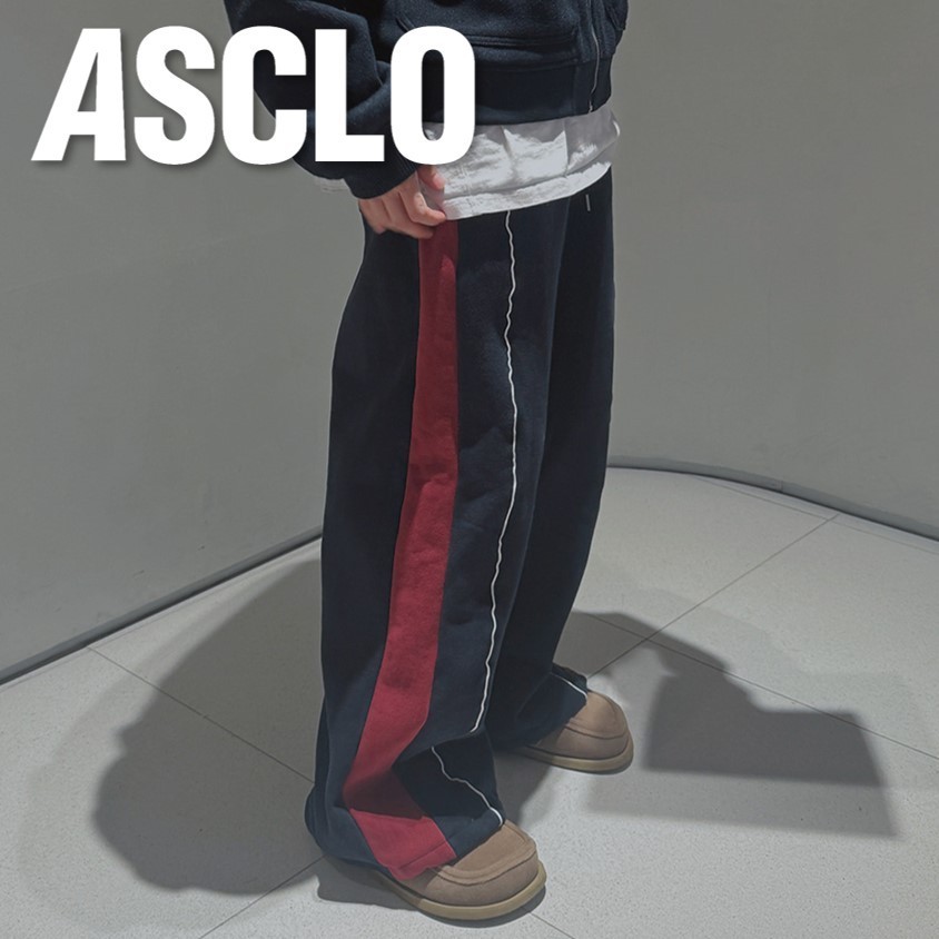 トラックパンツ・ジャージ ASCLO Warm Color Balloon Pants (4color)