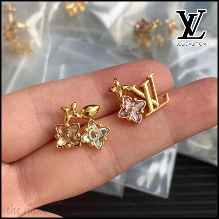 【輝くお花が綺麗★】Louis Vuitton ピアス ピュス ルルグラム