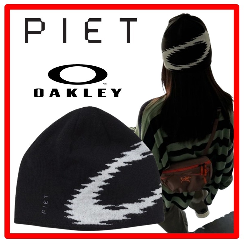 ★OY★DOLLY BEANIE - BLACK★正規品/韓国直送料込/人気 ☆韓国の人気☆【OAKLEY X PIET】☆STATIC BEANIE BLAC.K