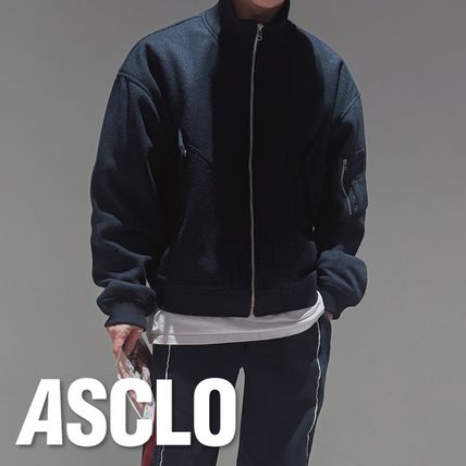 asclo tweed jacket ツイードジャケット ブラック 韓国 - メルカリ