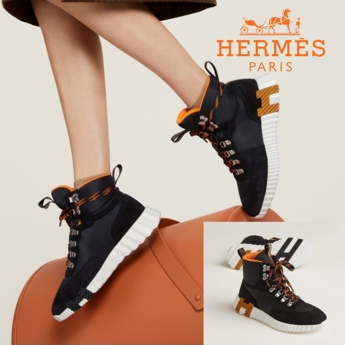コーデにも合わせやすい 【HERMES】スニーカーKlimb