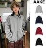 AAKE トップスその他 【AAKE】(Lining brushed) MUSE 2-WAY ZIP-UP